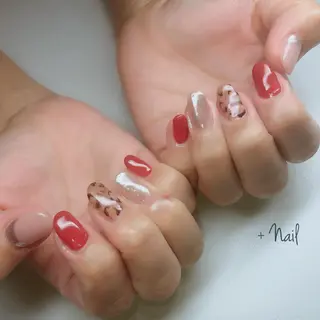 ネイル Aim* 深爪・自爪育成専門店のネイルデザイン