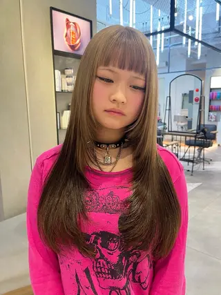 セミロング カラー 吉祥寺/個性派/ kazuha🩰のヘアスタイル