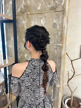 ロング 寒色 ♡ レイヤー ┊︎miyuのヘアスタイル