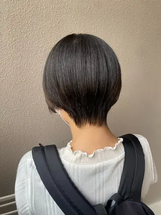 ショート 伊藤 優花のヘアスタイル