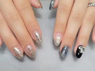 ミディアム MU5-nail 金山ネイルサロンのネイルデザイン
