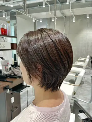 ショート 松原 歩のヘアスタイル