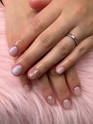 ネイル rukianail 新里のネイルデザイン