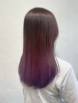 セミロング ふわっとレイヤー 🪽スガヤハルミのヘアスタイル