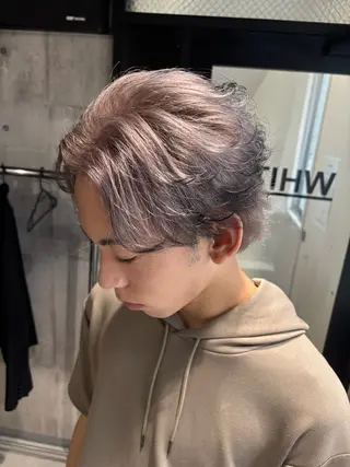 カラー メンズ _white【京橋店】所属・_WHITE / KENTOのヘアスタイル