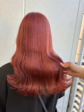 ロング カラー 《暖色/韓国hair 》🇰🇷桑原ユキネのヘアスタイル