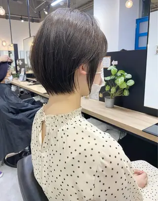 セミロング カラー パーマ giinii所属・横浜縮毛矯正 ☆渋谷良太のヘアスタイル