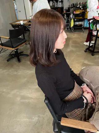 ミディアム カラー RoooHAIR/ ちあきのヘアスタイル