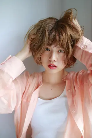 ショート GO TODAY SHAiRE SALON 原宿Stella店所属・𓍯柔らかhair 𓍯 yukinoのヘアスタイル