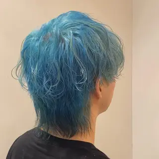 カラー メンズ hair salon 束sok所属・ナホ/ハイトーン/ ブリーチ/ヘッドスパのヘアスタイル