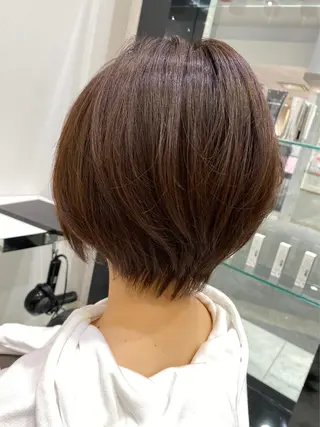 ショート カラー 🩶米澤 美月🩶のヘアスタイル