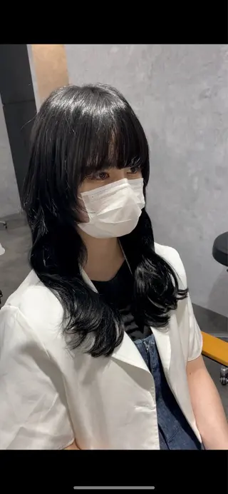 ロング 江田 悠真のヘアスタイル