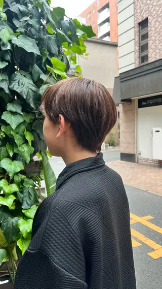 ショート カラー メンズ RISA/ KOHARU🍓のヘアスタイル