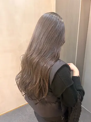 ロング カラー 韓国×髪質改善カラー 💎hinaのヘアスタイル