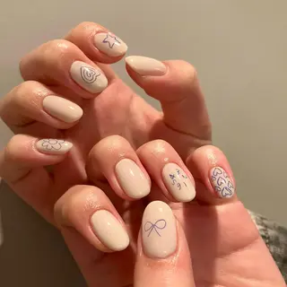 ネイル ウシク ミユキのネイルデザイン