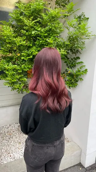 カラー 奥村 悠菜のヘアスタイル