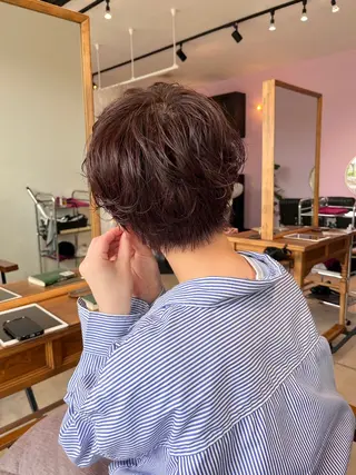 ショート パーマ MATTY yoshika 🐻のヘアスタイル