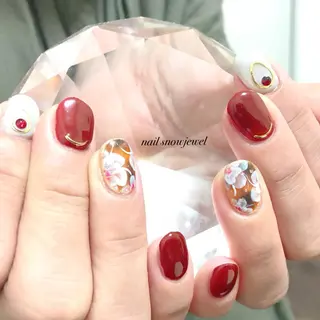 ネイル nail snowjewelのネイルデザイン