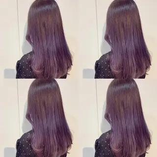 ロング カラー Lolonois梅田 /Okazaki:)のヘアスタイル