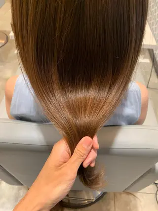 ロング 竹下 実穂のヘアスタイル