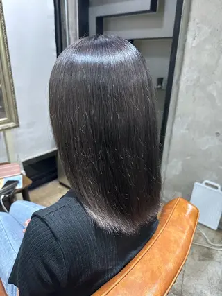 ミディアム yelm所属・🫒オリーブカラー ミディアムレイヤー✨のヘアスタイル