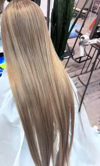 ロング カラー LUNA  hair所属・山科駅から徒歩5分 🎀Ayu🎀のヘアスタイル