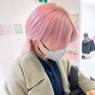 カラー ヘアアレンジ 艶髪ハイトーン/ ブロンド/Nagiのヘアスタイル