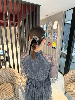 ヘアアレンジ 誰もが憧れる艶髪✨ /アレンジヘア🎀のヘアスタイル