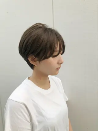 ショート カラー ノグチ ユウキ/ボブのヘアスタイル