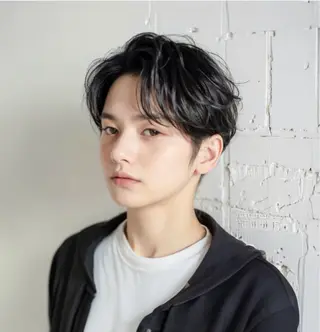 パーマ メンズ The Day Ginza所属・門馬 加奈のヘアスタイル