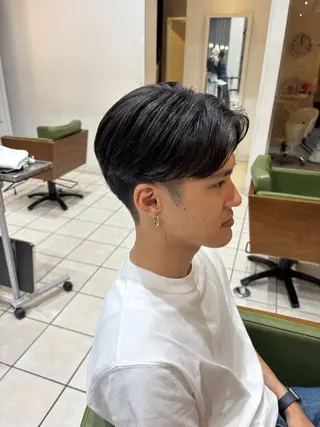 パーマ メンズ 安藤 太一のヘアスタイル