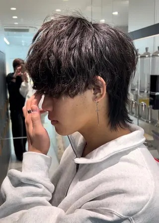 パーマ メンズ メンズ/韓国レイヤー /縮毛矯正/📍爽太のヘアスタイル