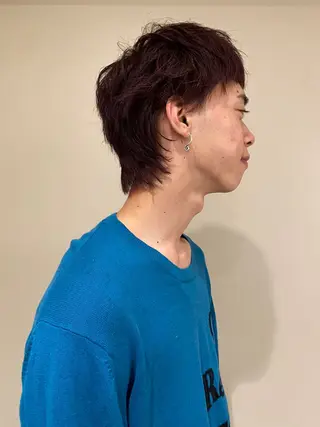 ショート カラー メンズ キタ リオナのヘアスタイル