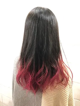 セミロング uti所属・菊池 幹のヘアスタイル
