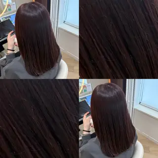 セミロング カラー 🎀推し活カラー/ ピンクカラー/のののヘアスタイル