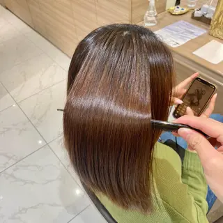 セミロング ✨美髪/縮毛矯正 講師 /塚田健✨のヘアスタイル