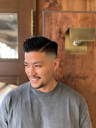 メンズ THE MAN Leverage New York所属・大村 大心のヘアスタイル