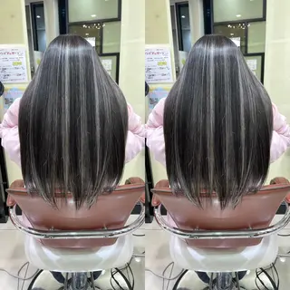 ロング Y Uのヘアスタイル