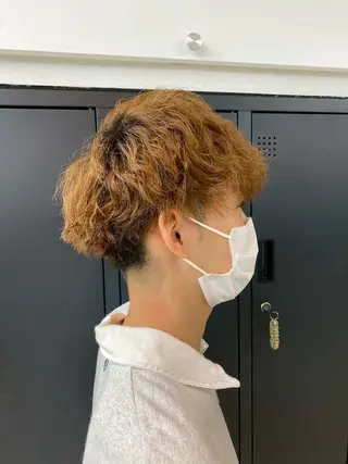 ショート パーマ メンズ メンズパーマの達人 /タカシマ　ダイスケのヘアスタイル