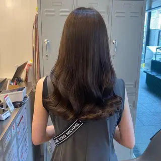 セミロング カラー ヘアアレンジ 🌷愛されヘア🌷 伊藤　万裕のヘアスタイル