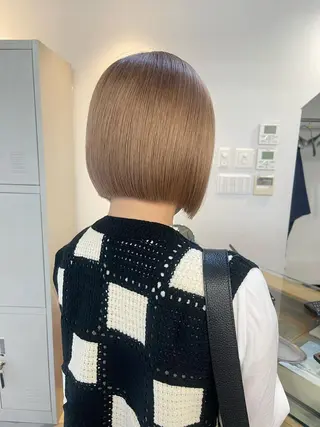 ショート 渋谷ケアブリーチ Suuのヘアスタイル
