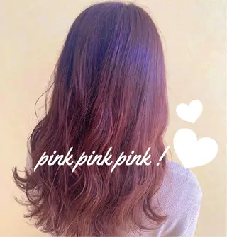 セミロング カラー ネイル マツエク・マツパ 韓国ヘア特化型美容師 カワノマイ🇰🇷のヘアスタイル