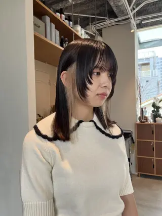 ミディアム yelm (official)のヘアスタイル