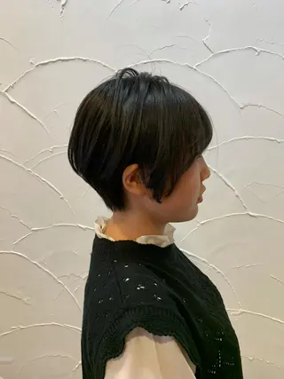 ショート 【店長】インナー指名 No.1戸塚優思のヘアスタイル