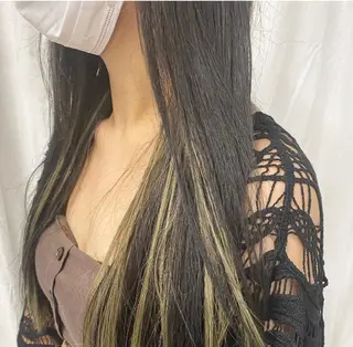 ロング カラー Amelie所属・Amelie yunのヘアスタイル