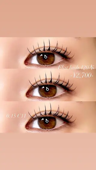 マツエク・マツパ 🎀立川束感マツエク まゆみ🎀のマツエク・マツパデザイン