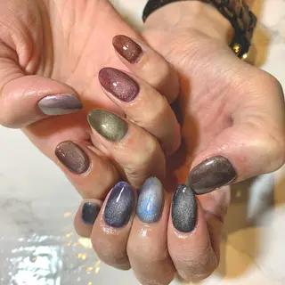 ネイル 岸本 みなみのネイルデザイン