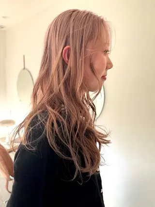 ロング カラー ブリーチ/似合わせ Kaito🦕/栄のヘアスタイル