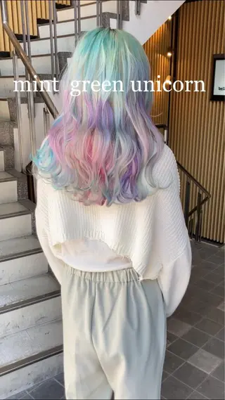 ロング カラー Selenehair 三条本店のヘアスタイル