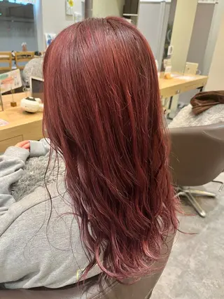 ミディアム 【ROSSO】 SHUHEIのヘアスタイル